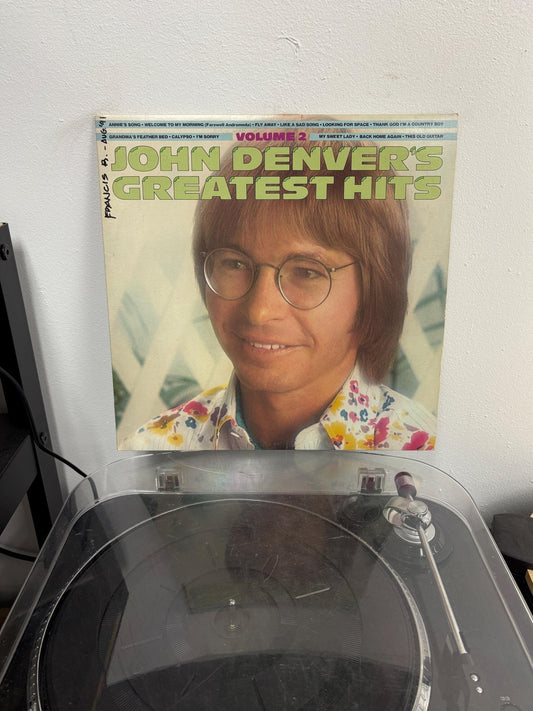 John Denver – John Denver's Greatest Hits, Volume (Vinyl)