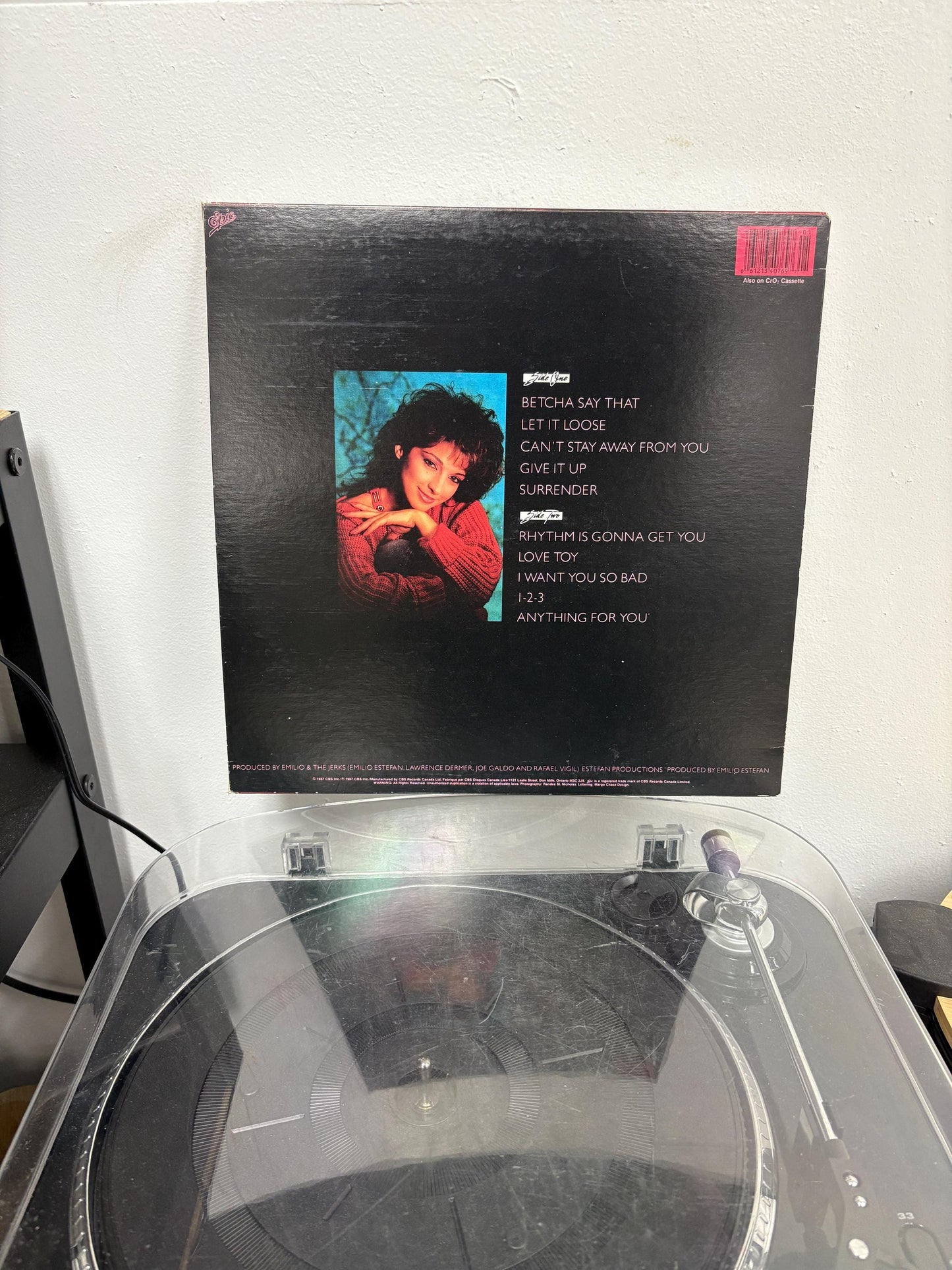 Gloria Estefan And Miami Sound Machine – Let It Loose (Vinyl)