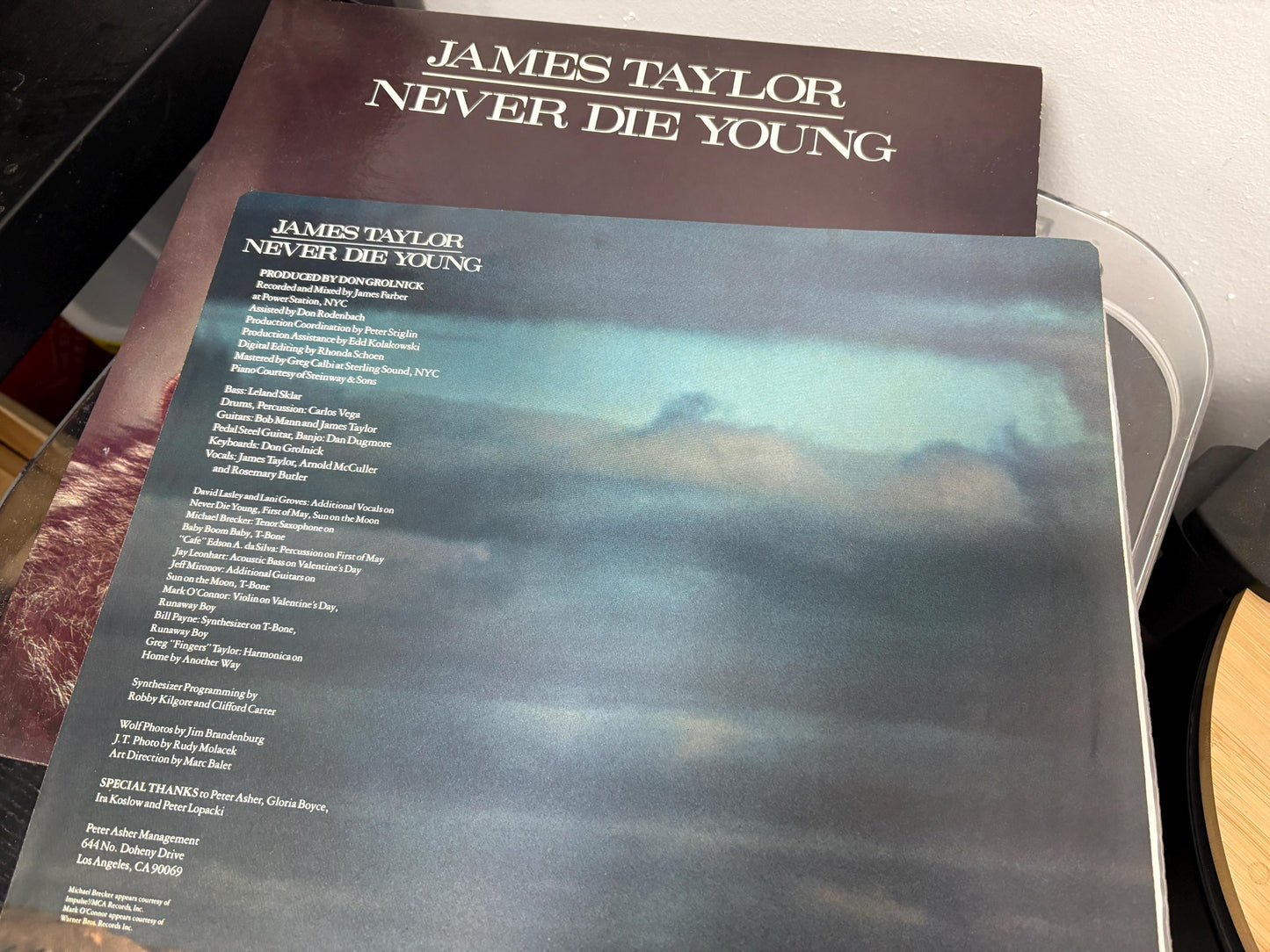 James Taylor – Never Die Young (Vinyl)