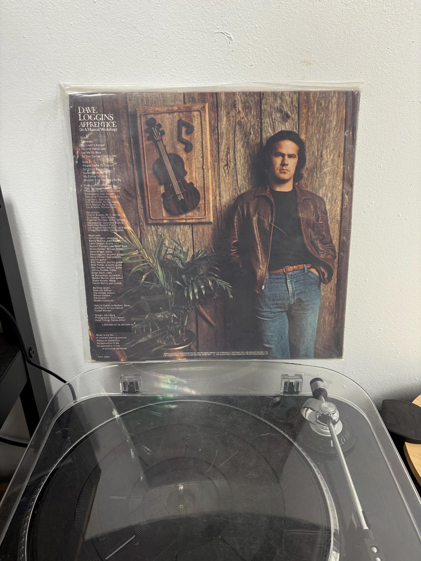 Dave Loggins - Apprentice (In A Musical Workshop) (Vinyl)