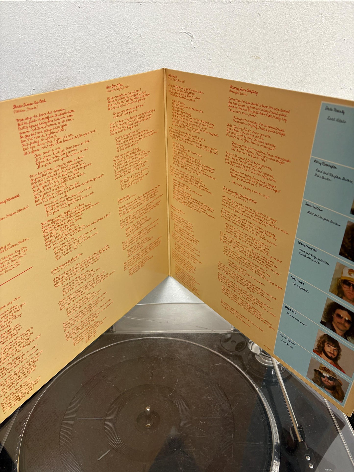 Rossington Collins Band – Anytime, Anyplace, Anywhere (Vinyl)