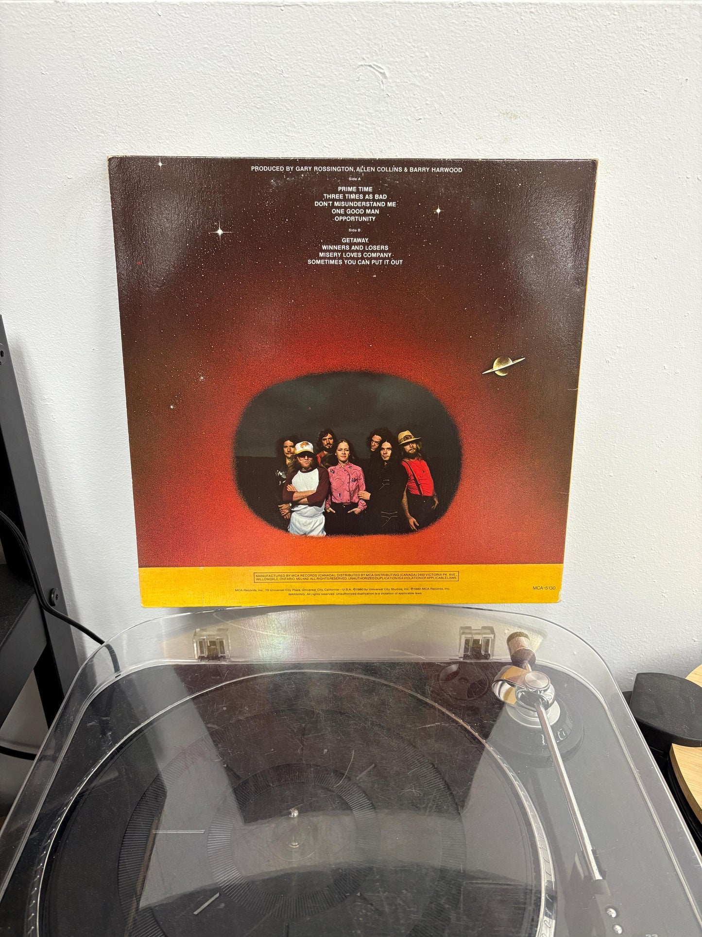 Rossington Collins Band – Anytime, Anyplace, Anywhere (Vinyl)