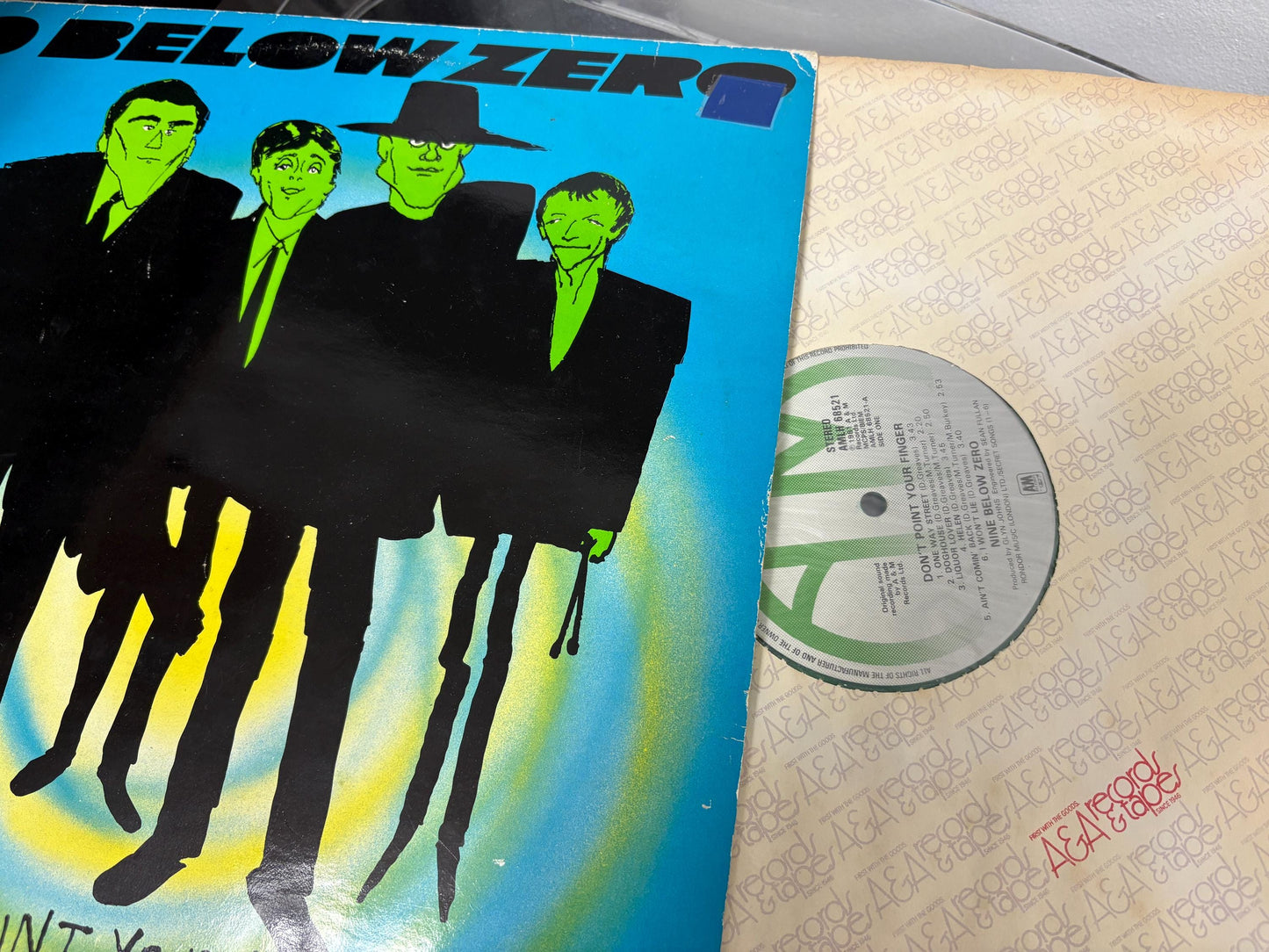 9 Below Zero – Don't Point Your Finger (Vinyl) [Green]