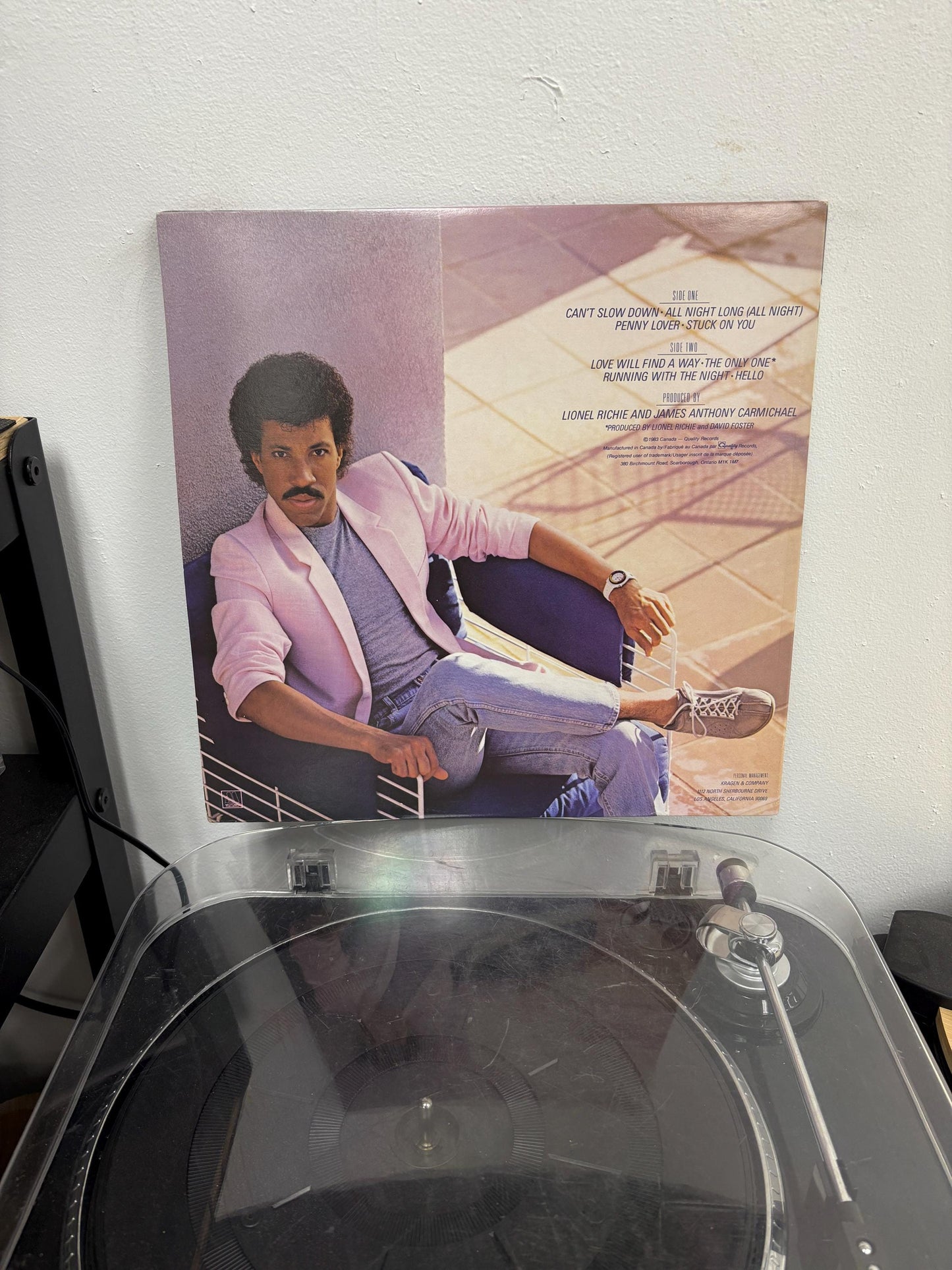 Lionel Richie – Can't Slow Down (Vinyl)