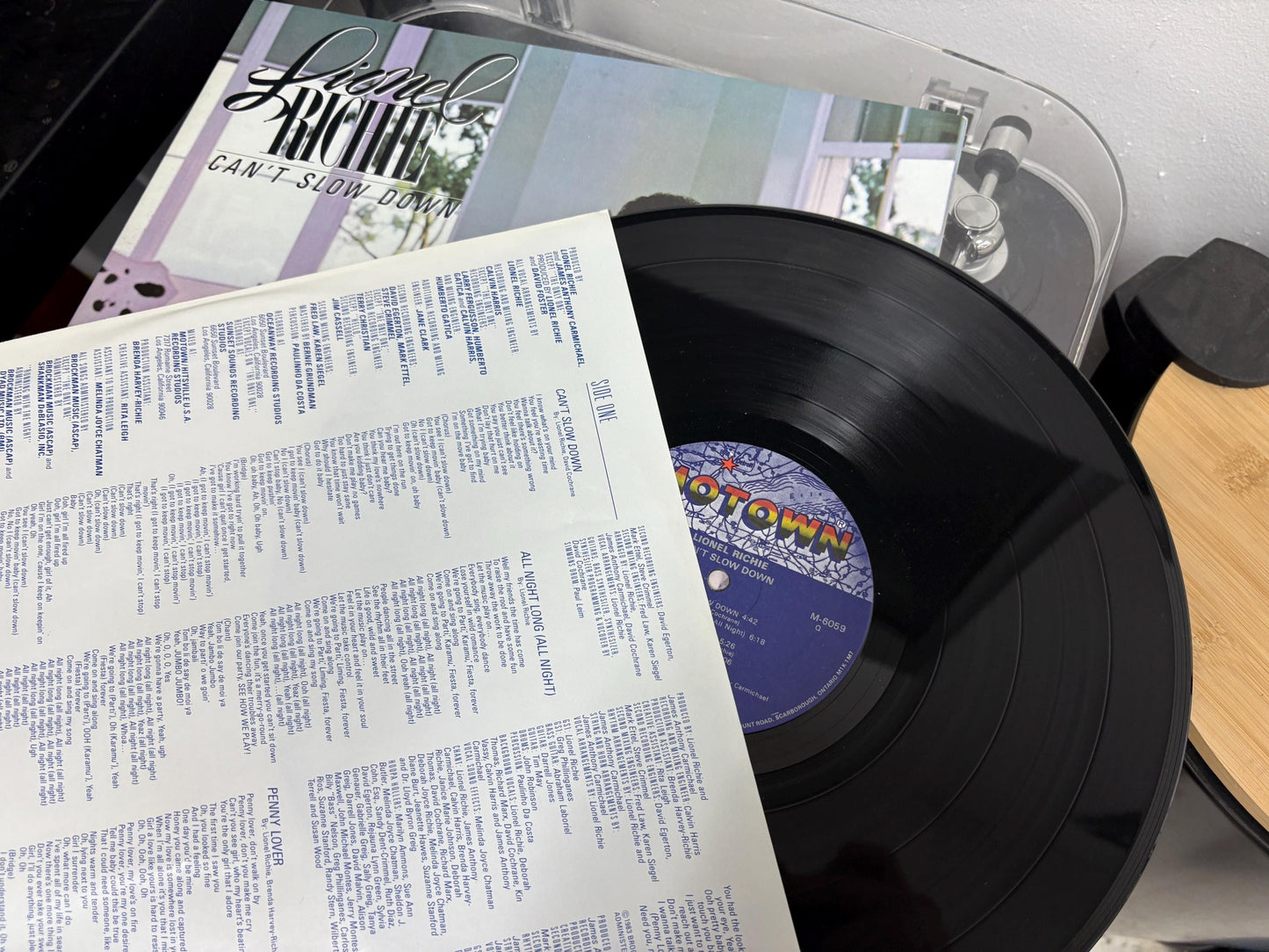 Lionel Richie – Can't Slow Down (Vinyl)