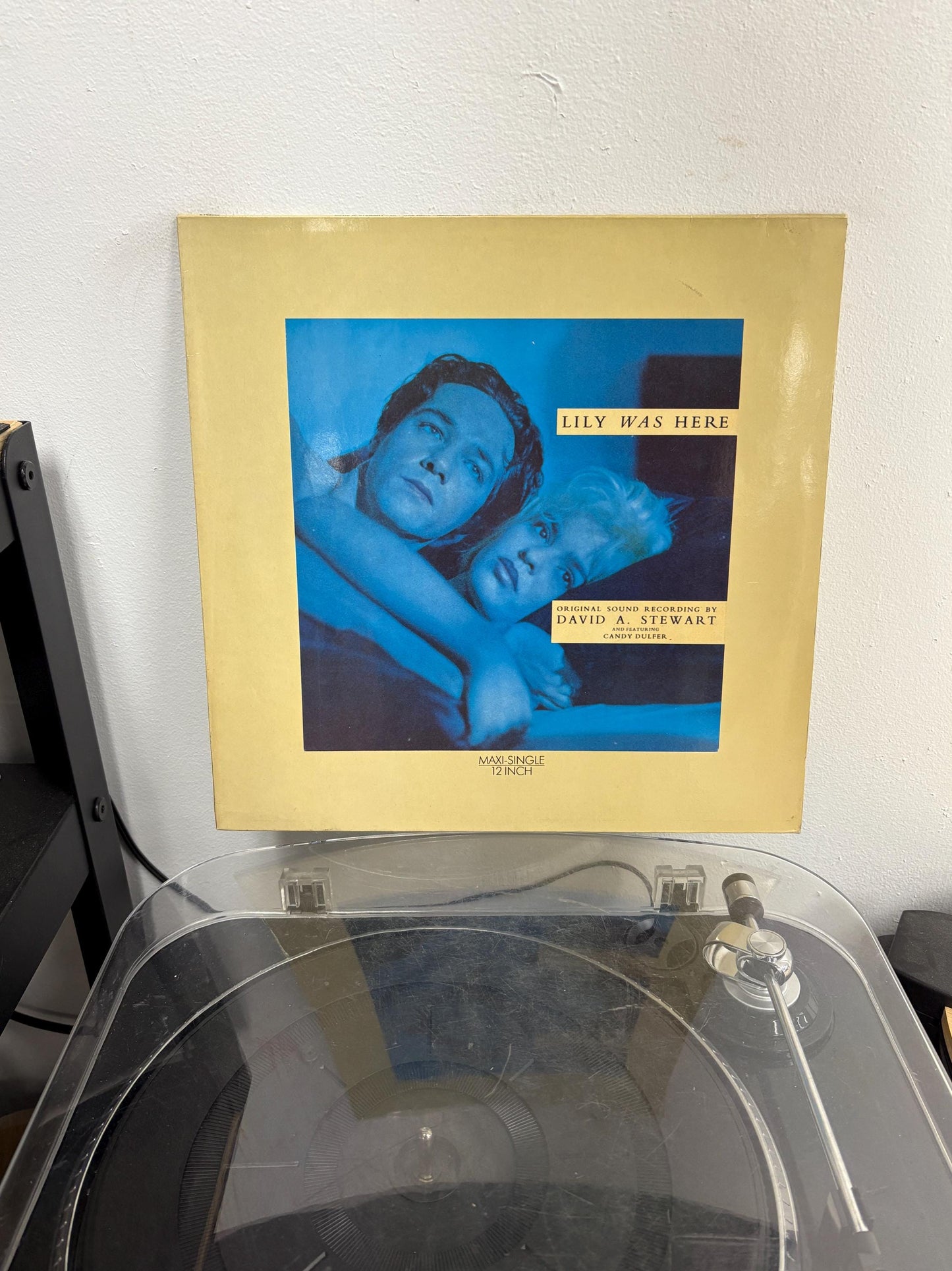 David A. Stewart Featuring Candy Dulfer – Lily Was Here [Single] (Vinyl)