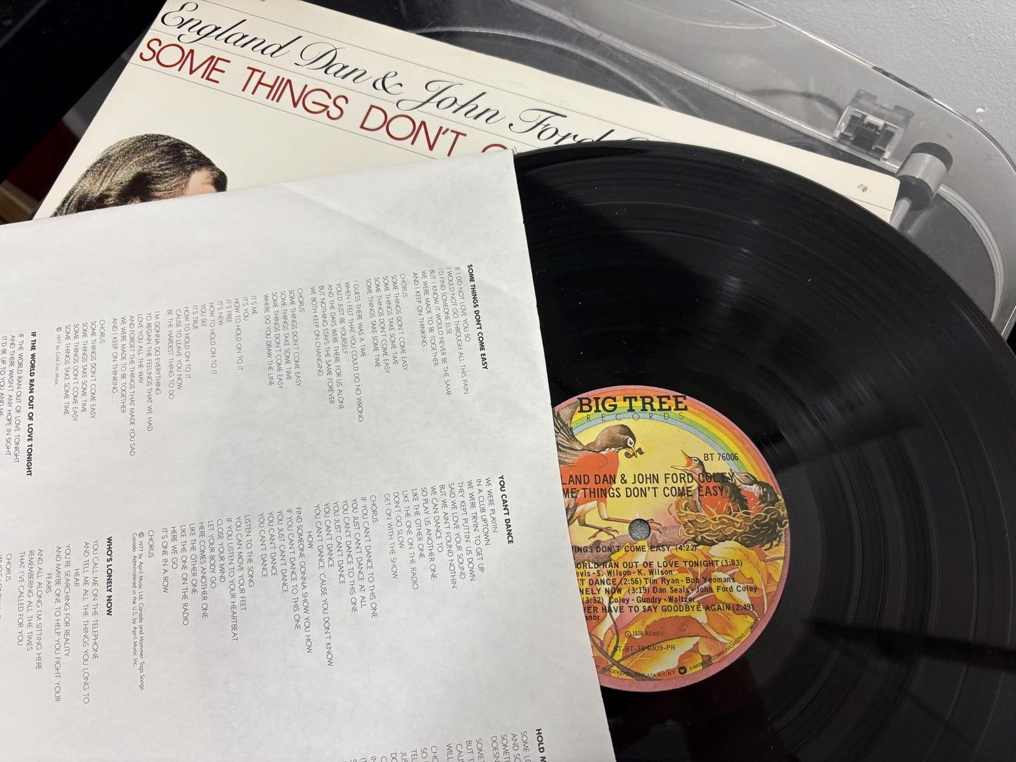 England Dan & John Ford Coley – Some Things Don't Come Easy (Vinyl)