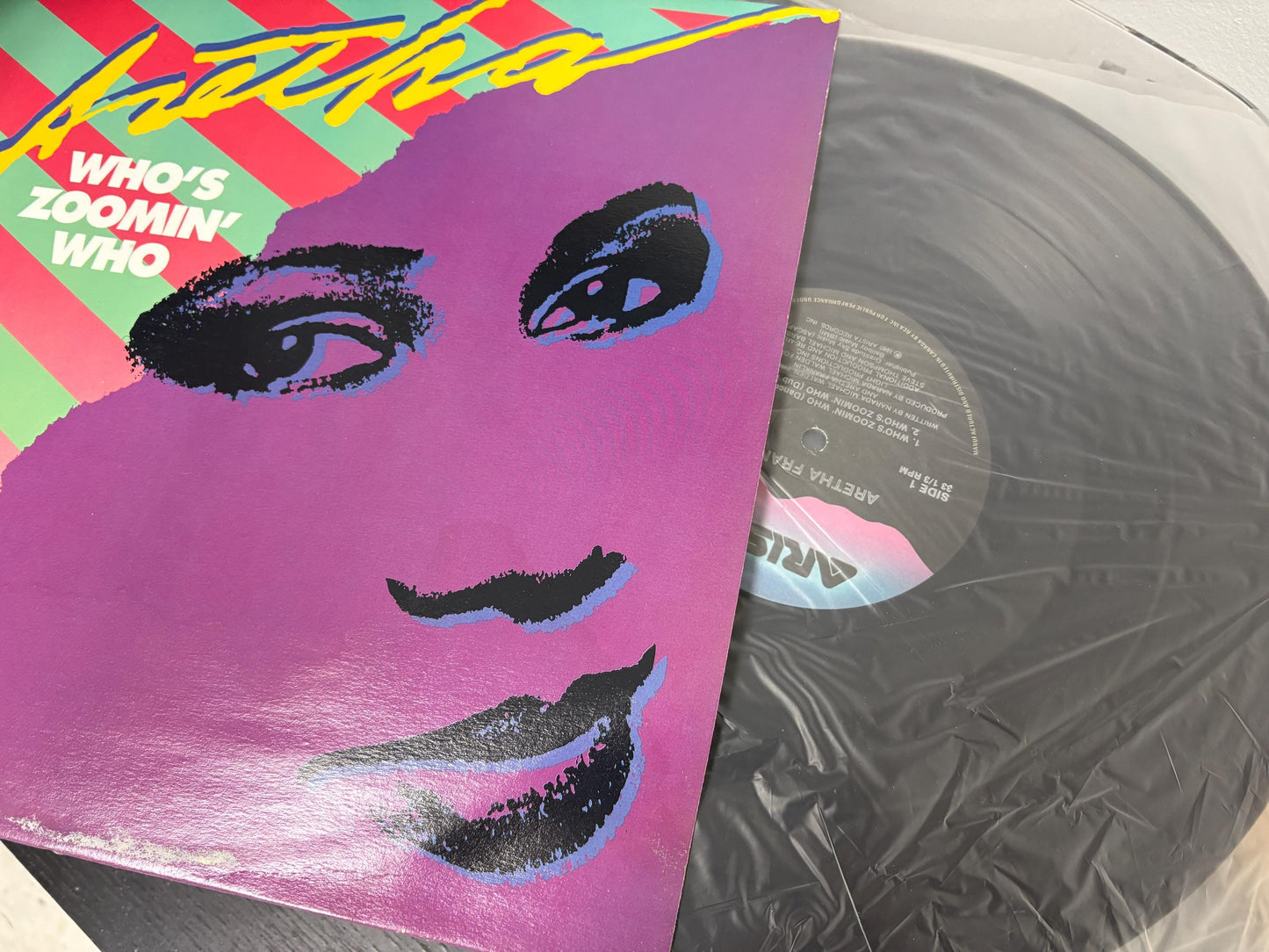 Aretha Franklin – Who's Zoomin' Who [Single + Mixes] (Vinyl)
