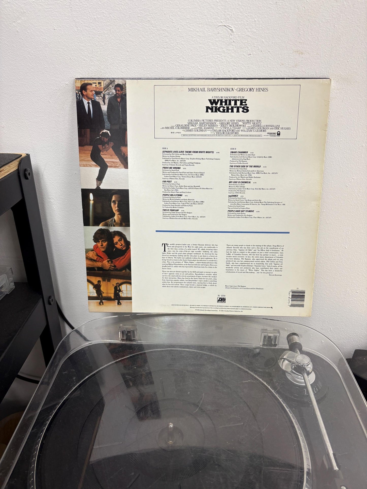 Compilation – White Nights: Original Motion Picture Soundtrack (Vinyl)