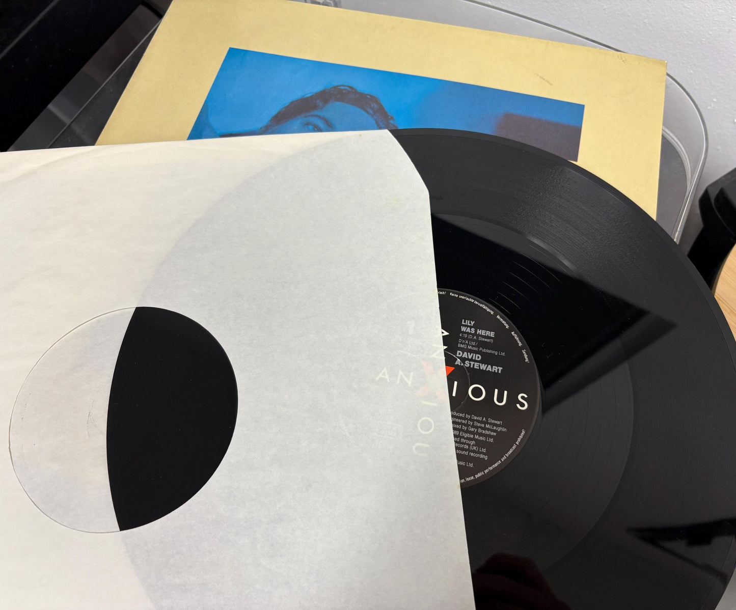 David A. Stewart Featuring Candy Dulfer – Lily Was Here [Single] (Vinyl)