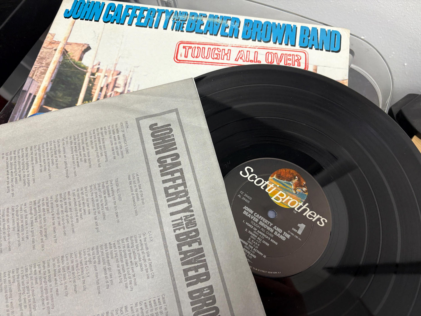 John Cafferty And The Beaver Brown Band – Tough All Over (Vinyl)