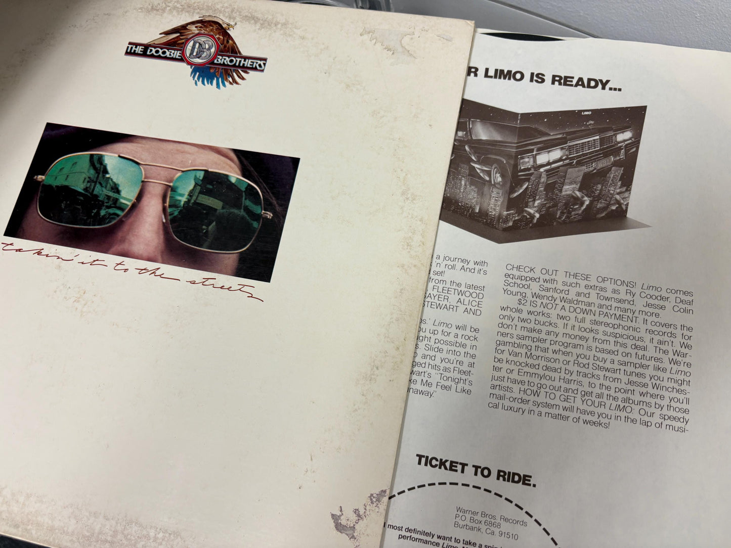 The Doobie Brothers – Takin' It To The Streets (Vinyl)